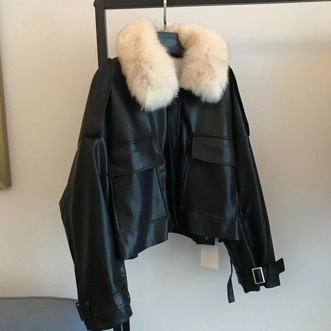 Jaqueta Thalia Couro Ecológico - Sua Boutique