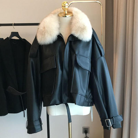 Jaqueta Thalia Couro Ecológico - Sua Boutique