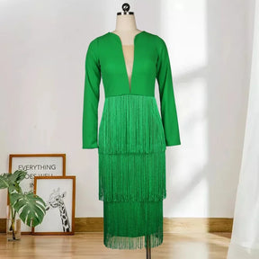 Vestido Vick Manga Longa