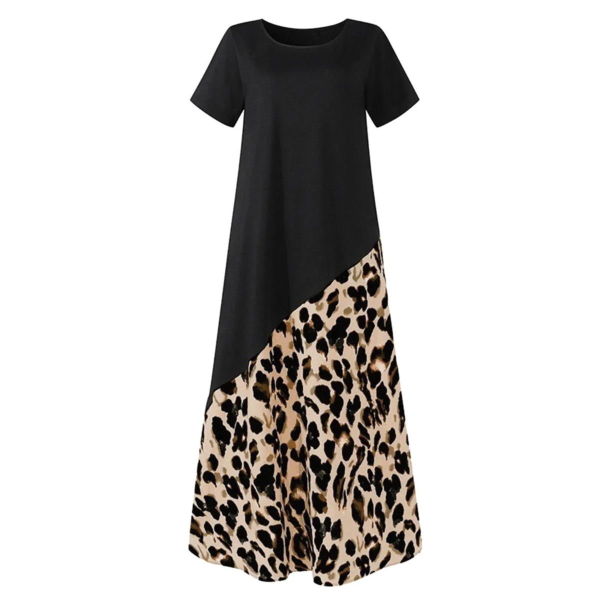 Vestido Detalhe Animal Print você encontra na Sua Boutique por apenas  ! Com Frete Grátis para todo Brasil, podendo parcelar em até 10X Sem Juros! Alé,m disso ganhe 10% OFF no PIX! 