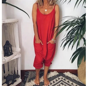 Macacão Loose Summer você encontra na Sua Boutique por apenas  ! Com Frete Grátis para todo Brasil, podendo parcelar em até 10X Sem Juros! Alé,m disso ganhe 10% OFF no PIX! 