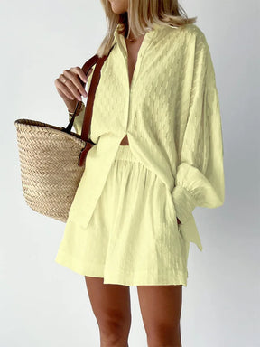 Conjunto Shorts e Camisa Aline