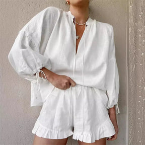 Conjunto Camisa e Shorts Suie