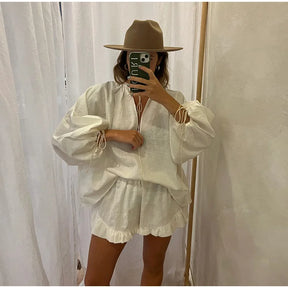 Conjunto Camisa e Shorts Suie