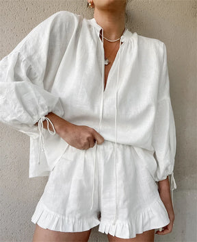 Conjunto Camisa e Shorts Suie