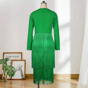 Vestido Vick Manga Longa