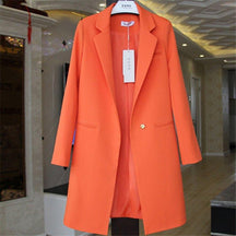Blazer Casual Mary - Sua Boutique Blazer Casual Mary-blazer-14:1254#orange X719;5:100014064--
