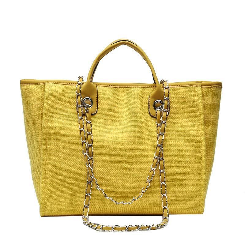 Bolsa Tote Bag - Sua Boutique Bolsa Tote Bag--14:366#yellow--
