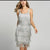Vestido Franja Chique de Alça