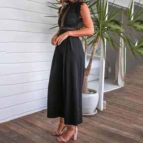 Macacão Babado com Renda - Sua Boutique Shop