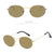 Óculos de Sol - Oval Vintage Metal - Sua Boutique Shop