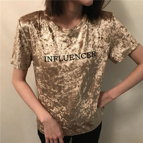 T-shirts Influencer você encontra na Sua Boutique por apenas  ! Com Frete Grátis para todo Brasil, podendo parcelar em até 10X Sem Juros! Alé,m disso ganhe 10% OFF no PIX! 