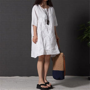 Vestido Casual Clothes - Sua Boutique Vestido Casual Clothes-vestido-28715236-white-xl--