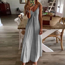 Vestido Maxxi Color - Sua Boutique Shop