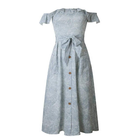 Vestido Midi Ciganinha com Babado você encontra na Sua Boutique por apenas  ! Com Frete Grátis para todo Brasil, podendo parcelar em até 10X Sem Juros! Alé,m disso ganhe 10% OFF no PIX! 