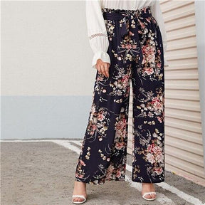 Calça Floral Plus Size - NaModa Shop
