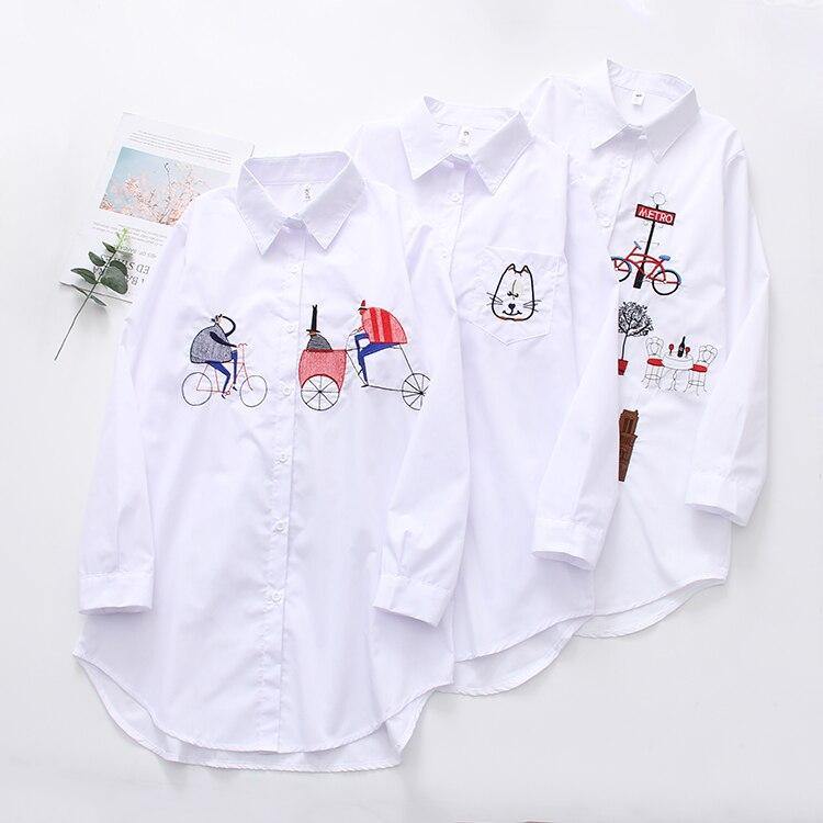 Camisa Over Special Bordados - NaModa Shop
