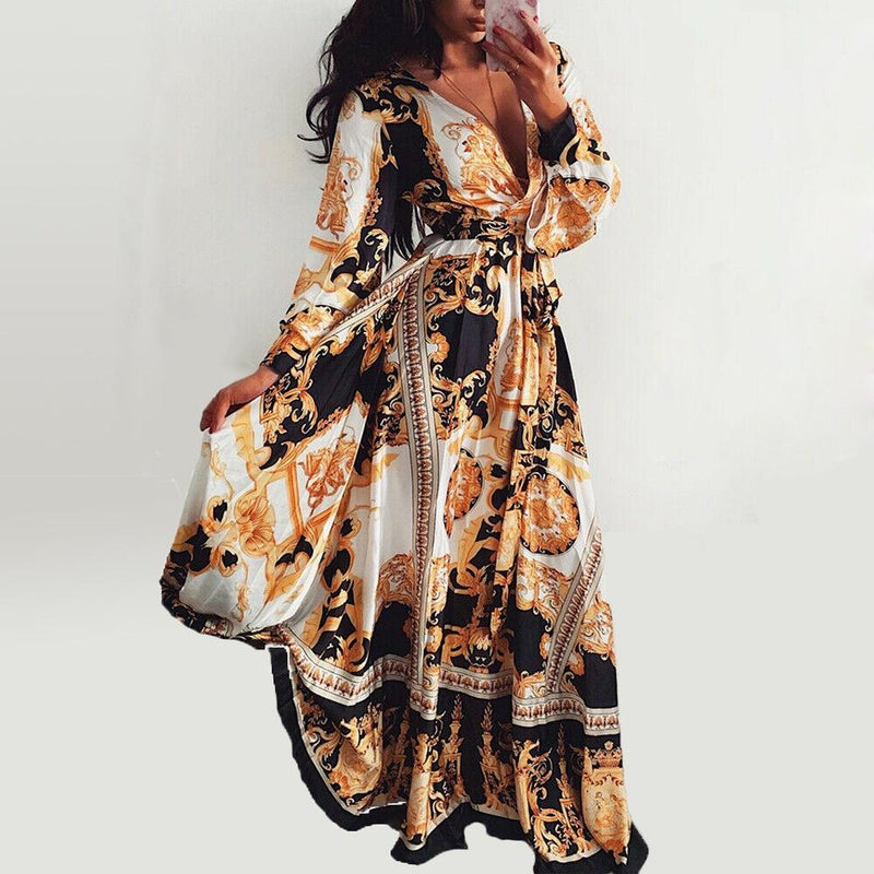 Maxi Dress Floral - NaModa Shop